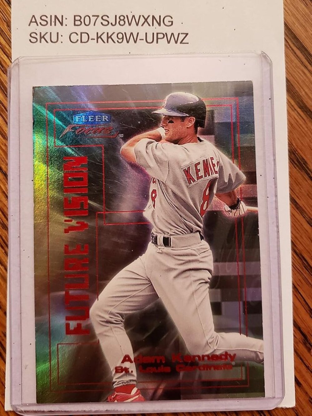 2000 Fleer Skybox International® ADAM KENNEDY, St. Louis Cardinals™ Fleer Focus